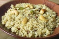 Puli sadam is rice based dish from Tamilnadu Royalty Free Stock Photo