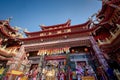 Puli Township, Nantou County, Taiwan - Dec. 02, 2020: Chinese altar, Taoist special dedication sacrificial ceremony once every