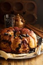Pull apart monkey bread Royalty Free Stock Photo