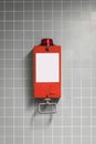 Pull handle - emergency break / fire alarm