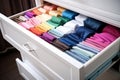 pull-out chest shelf,things are arranged in an organized way to use them as much as possible
