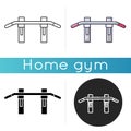 Pull up bar icon