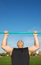 Pull Ups Outdoors Royalty Free Stock Photo