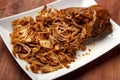 Pulled pork Royalty Free Stock Photo