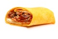 Pulled Pork and Provolone Wrap Royalty Free Stock Photo