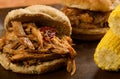 Pulled Pork Sandwich Royalty Free Stock Photo