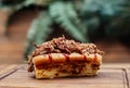 Pulled pork sandwich with brioche bread Royalty Free Stock Photo