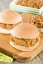 Pulled Pork Slider Royalty Free Stock Photo