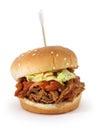 Pulled pork sliders Royalty Free Stock Photo