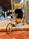 An Ornate Pulled Rickshaw, Delhi India