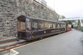 Pullman carriage at Welsh train station