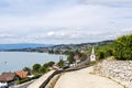 Pully, Lake of Geneva (Switzerland) Royalty Free Stock Photo