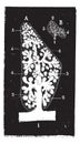 Pulmonary lobule, vintage engraving