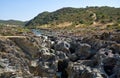 Pulo do Lobo (Wolf's leap) waterfall and cascade of river Guadiana, Alentejo, Portugal