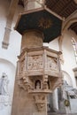 Pulpit Basilica of Santa Croce - Florence Royalty Free Stock Photo