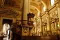 Pulpit of Cathedral in Leon, Guanajuato. Horizontal View