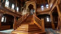 Minbar: A pulpit from which the Friday prayer is delivered