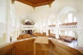 Pulpit for preacher in Evangelical Lutheran Cathedral Royalty Free Stock Photo