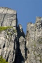 Pulpit rock Royalty Free Stock Photo