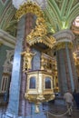 Pulpit in St Peter and Paul Cathedral St Petersburg Russia