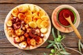 Pulpo a Feira with octopus potatoes gallega style