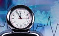 Puls clock Royalty Free Stock Photo