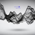 Abstract vector signal wave