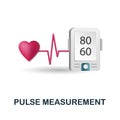 Pulse Measurement icon. 3d illustration from measurement collection. Creative Pulse Measurement 3d icon for web design