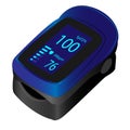 Pulse Oximeter health equipment concept Royalty Free Stock Photo