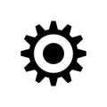 Pulse Pivots gear icon Royalty Free Stock Photo