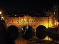 Pulteney Bridge in Bath Royalty Free Stock Photo