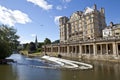 Pulteney Weir in Bath Royalty Free Stock Photo
