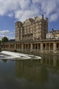 Pulteney weir in Bath, England