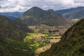 Pululahua Volcanic Crater, Quito, Ecuador Royalty Free Stock Photo