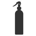 Pulverizer bottle silhouette
