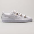 Puma Basket Bling white and gold sneaker