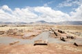 Puma Punku Stone Blocks - Bolivia Royalty Free Stock Photo