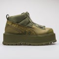 Puma Sneaker Boot Zip cypress green sneaker