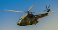 Puma Socat IAR 330 helicopter , Romania Air Force Royalty Free Stock Photo