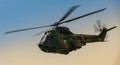 Puma Socat IAR 330 helicopter , Romania Air Force Royalty Free Stock Photo