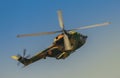 Puma Socat IAR 330 helicopter , Romania Air Force Royalty Free Stock Photo