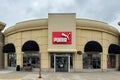 PUMA store front sign at Windsor Crossing Premium Outlet mall.