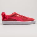 Puma Suede Bow red sneaker