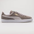 Puma Suede Classic grey and white sneaker