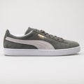 Puma Suede Classic grey and white sneaker