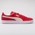 Puma Suede Classic red sneaker