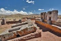 Pumapunku. Tiwanaku archaeological site. Bolivia