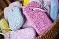 Pumice basket Royalty Free Stock Photo