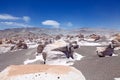 The pumice stone field at the Puna de Atacama, Argentina