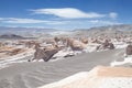 The pumice stone field at the Puna de Atacama, Argentina